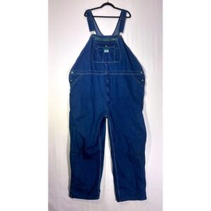 Grunge Streetwear Workwear Gorpcore Liberty Denim Overalls Mens 52X32 Blue